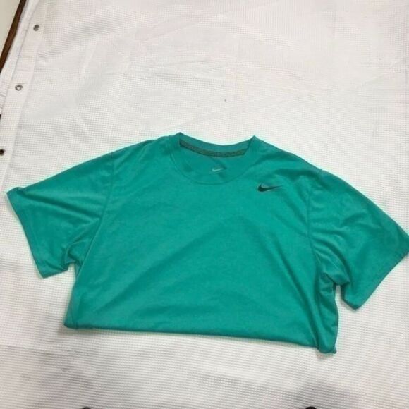Nike Dri Fit Turquoise t-Shirt  size L ….0456 - Picture 1 of 4